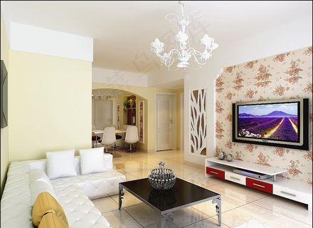 电视背景墙装修设计效果图