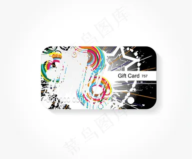 潮流涂鸦卡片