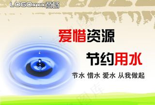 节约用水标语展板图片