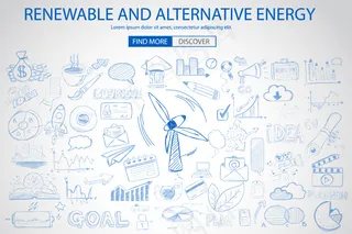 手绘商务信息图表eps矢量商务手绘...