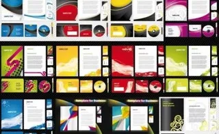 12套基本VI模板矢量业务