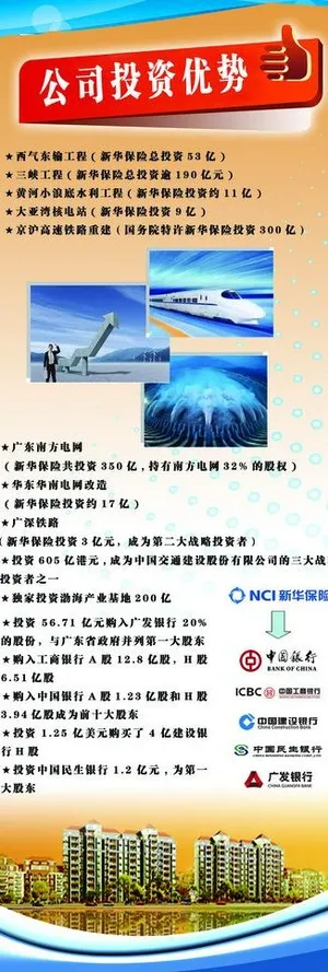 新华保险x展架图片