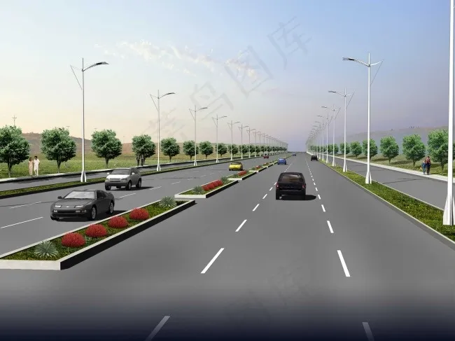 道路规划psd模版下载