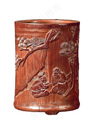 笔筒办公用品免抠素材PSD分层