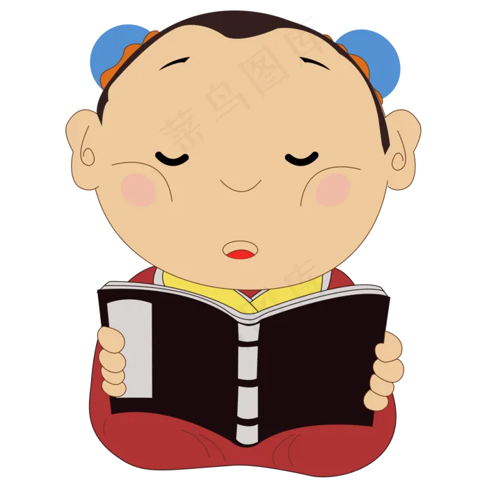 古代正在读书的人孩童上学开学古代正在读书的人孩童上学开学ai矢量模版下载