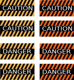 警告和危险标志