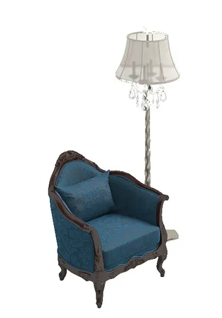 欧式沙发模型素材