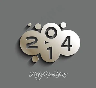 2014新年字体