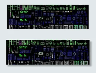 超级立面 厨卫图块