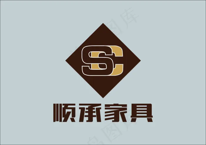 顺承家具cdr矢量模版下载