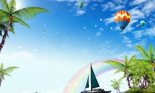 热带风景图片