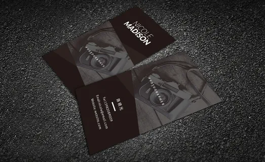 摄影摄像名片模版