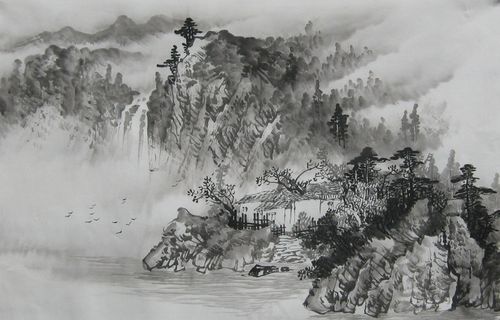 山水树林