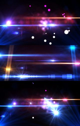 高清年会颁奖舞台灯光视频片头