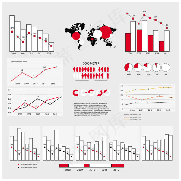 商业信息元素04—矢量素材