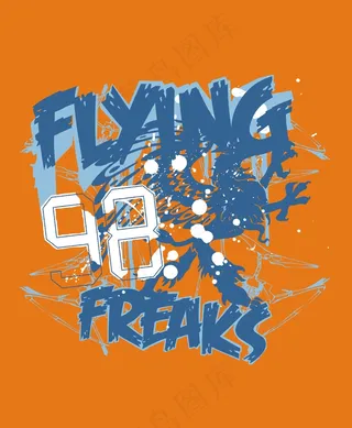 T恤图案设计图文组合