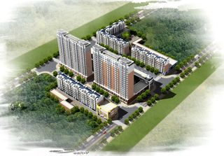 楼盘鸟瞰图图片