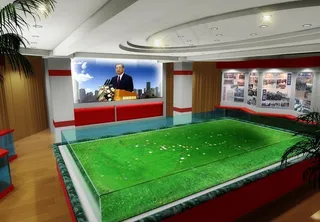 沙盘展览厅图片