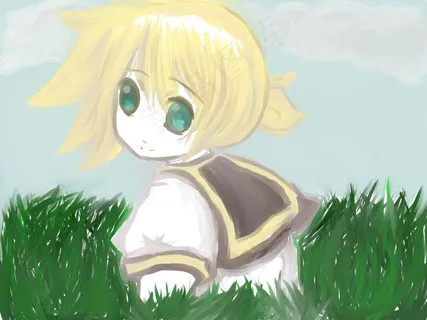 在草地上 在草地上