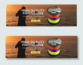 渔具海报钓鱼线首页大图