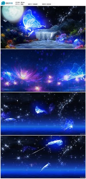 LED舞台背景视频素材