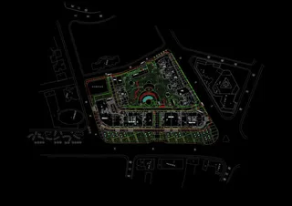 上海耀江国际cad景观图