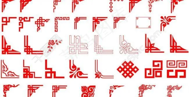 边框花纹图片psd模版下载
