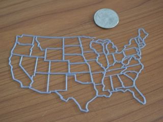 美利坚合众国 地图