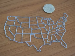 美利坚合众国 地图