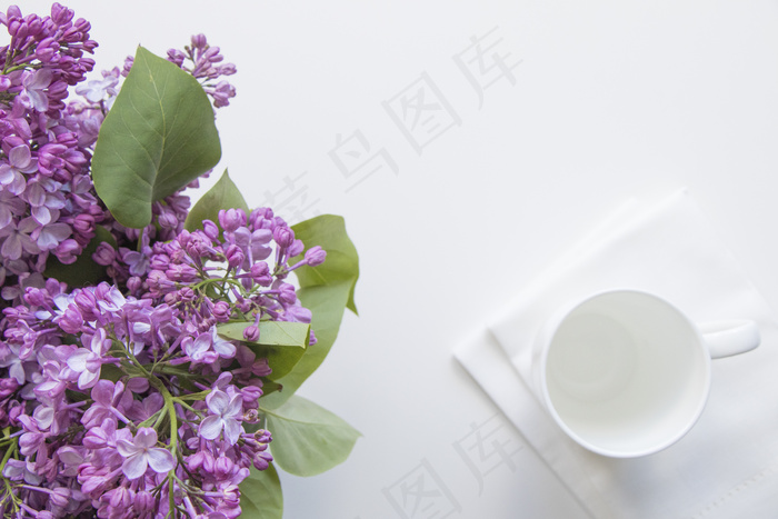 简约小清新文艺风插花静物摆拍背景