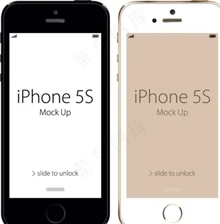 苹果iphone5s矢量素材图片