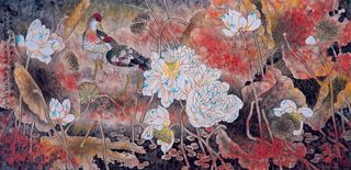 花卉莲藕与动物图片