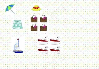 夏季海滩用品图片