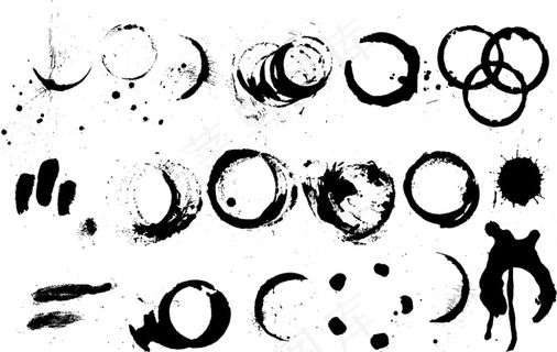 GoMedia出品墨水标记向量