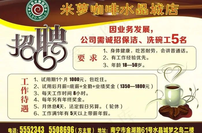 招聘图片cdr矢量模版下载