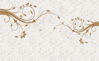 欧式花纹彩雕电视背景墙