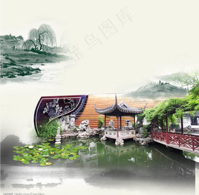 古典建筑图片(2313X2371(DPI:300))psd模版下载
