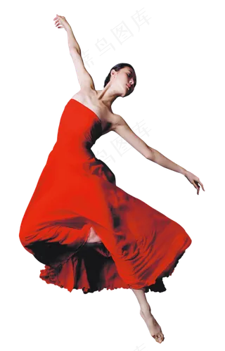舞蹈舞动体育动作人物剪影png素材