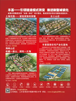 旅游地产科技地产报纸广告