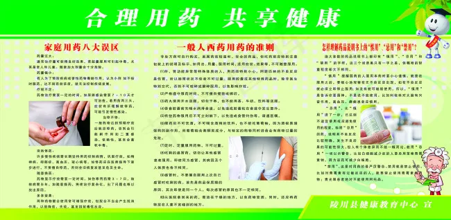 安全用药psd模版下载