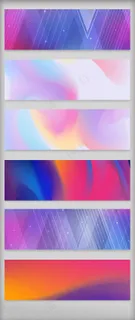 淘宝彩色渐变促销海报背景