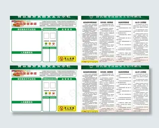 餐饮服务食品安全公示图片