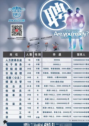 招聘诚聘图片