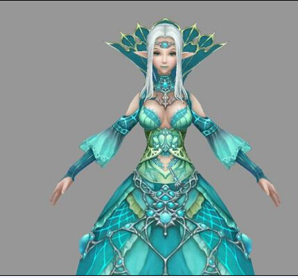 女角色模型下载