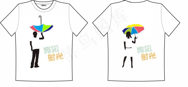 班服 情侣装 毕业班服 雨伞