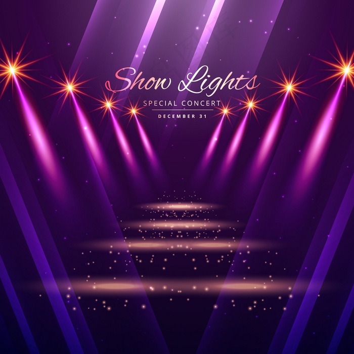 紫色背景矢量图