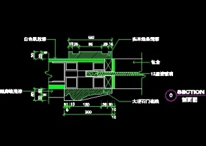 鞋帽店、服装店橱窗门面实例cad详...