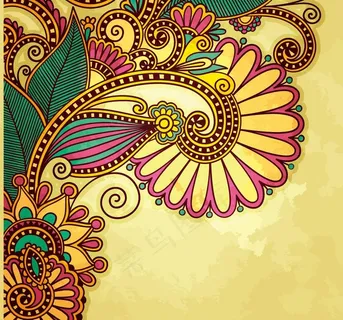 欧式古典花纹花朵图片 欧式古典花纹花朵图片