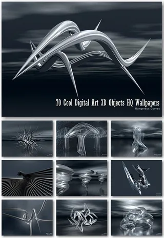 70款3D效果图片素材