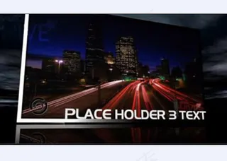 炫丽震撼的片头展示AE模板